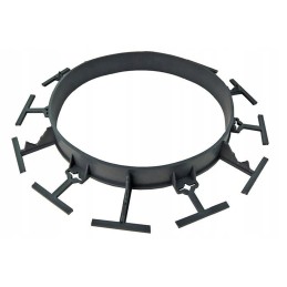 AIA- JA MURU SER RANDBERG - SUURENDATUD VASTUPIDAVUSEGA 45 mm x 1m MUST