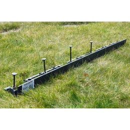 AIA- JA MURU SER RANDBERG - SUURENDATUD VASTUPIDAVUSEGA 45 mm x 1m MUST