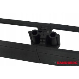 AIA- JA MURU SER RANDBERG - SUURENDATUD VASTUPIDAVUSEGA 45 mm x 1m MUST