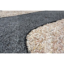 AIA- JA MURU SER RANDBERG - SUURENDATUD VASTUPIDAVUSEGA 45 mm x 1m MUST