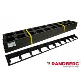 AIA- JA MURU SER RANDBERG - SUURENDATUD VASTUPIDAVUSEGA 45 mm x 1m MUST