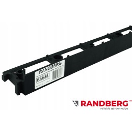 AIA- JA MURU SER RANDBERG - SUURENDATUD VASTUPIDAVUSEGA 45 mm x 1m MUST