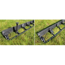 AIA- JA MURU SER RANDBERG - SUURENDATUD VASTUPIDAVUSEGA 45 mm x 1m MUST