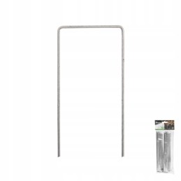 Metaliniai inkariniai kaiščiai agrotekstilei