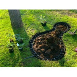 PLASTIC LAWN Edging h45