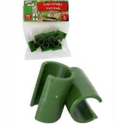 Fiksuota jungtis 11mm poliams, rinkinyje 6 vnt *6430