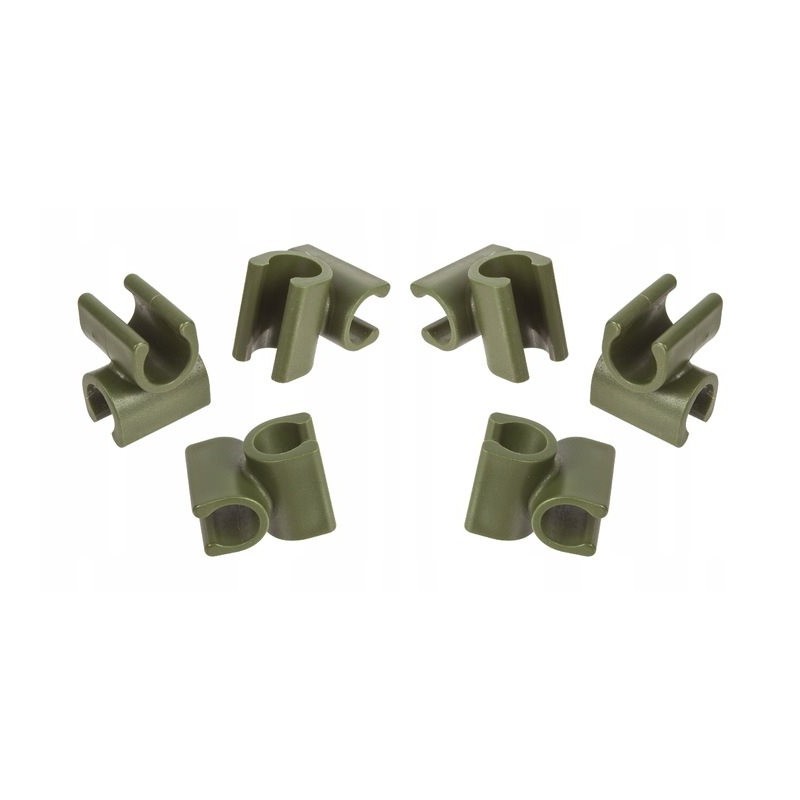 6x tiesiakampė jungtis sodo stulpams 11mm