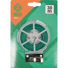 Coated garden wire with cutter - 30 m. 88805