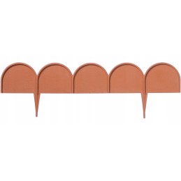 GARDEN PALISADE GARDEN FENCE EDGE 0.5M