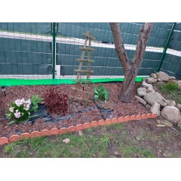 GARDEN PALISADE GARDEN FENCE EDGE 0.5M