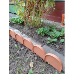 GARDEN PALISADE GARDEN FENCE EDGE 0.5M