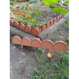 GARDEN PALISADE GARDEN FENCE EDGE 0.5M