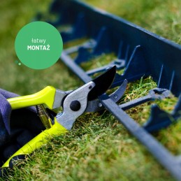 Plastmasas zāliena un dārza apmales