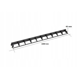 Lawn edging 45mm x 100cm x 75mm black