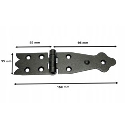 FORGED RETRO CONSTRUCTION HINGE