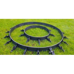 Zāliena apmale 45mm x 100cm x 75mm melna