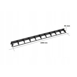 Lawn edging 45mm x 100cm x 75mm black