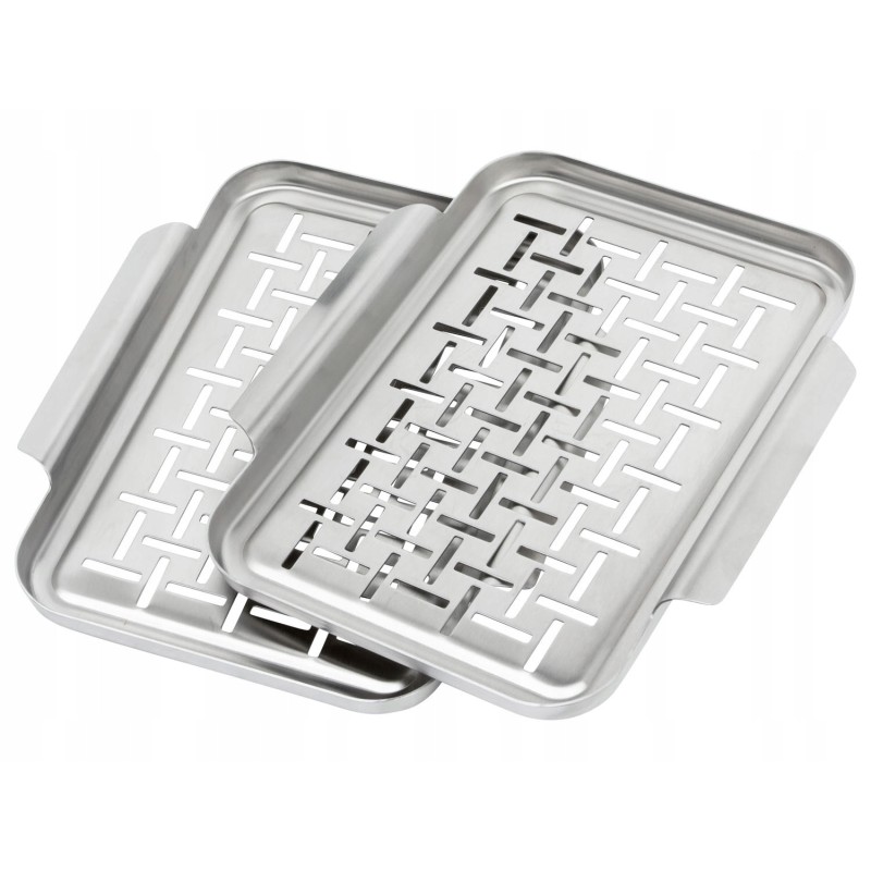 Healthy stainless steel grill trays