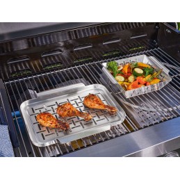 Healthy stainless steel grill trays