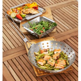 Healthy stainless steel grill trays