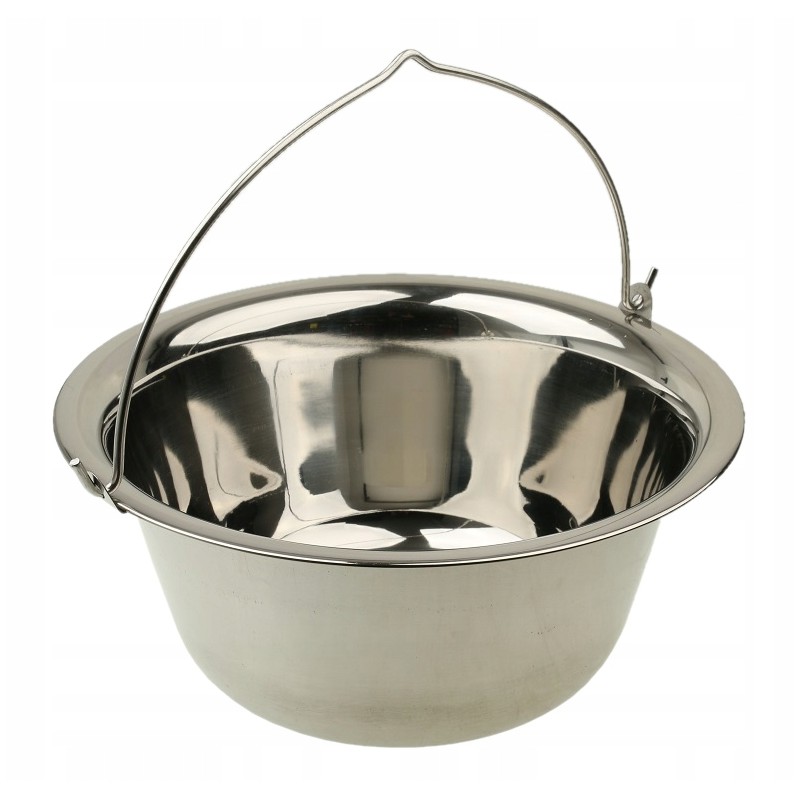 Hungarian stainless steel cauldron for goulash