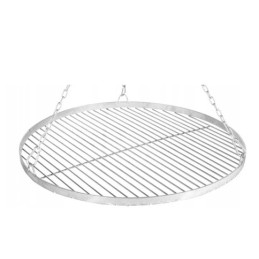 Chrome-plated grill grate, diameter 60, round, hanging