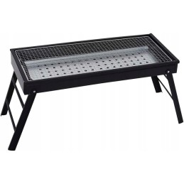 Foldable tourist garden charcoal grill mega grill set large