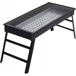 Foldable tourist garden charcoal grill mega grill set large