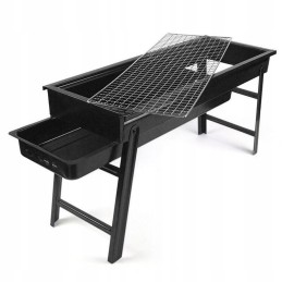 Foldable tourist garden charcoal grill mega grill set large