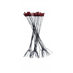 Strong sticks forks for a campfire 10x140cm stainless steel tips