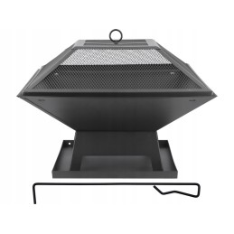Lund 99715 sodo židinys su dangteliu 45 x 45 cm