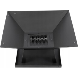 Lund 99715 garden fire pit with cover 45 x 45 cm