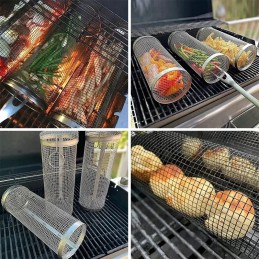 ️ basket for grilling vegetables meat fries fish for grill grill grate 3 pcs.