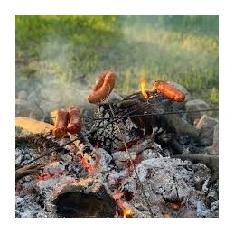 Pakaramais ugunskura kociņiem