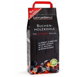 Pööksüsi lootose grillile, ökoloogiline, 2,5 kg, komplekt süütega
