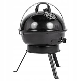 Portable Charcoal Grill with Lid - Compact Garden Grill