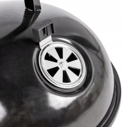 Portable Charcoal Grill with Lid - Compact Garden Grill