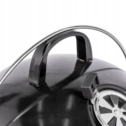 Portable Charcoal Grill with Lid - Compact Garden Grill