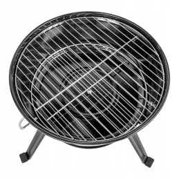 Portable Charcoal Grill with Lid - Compact Garden Grill