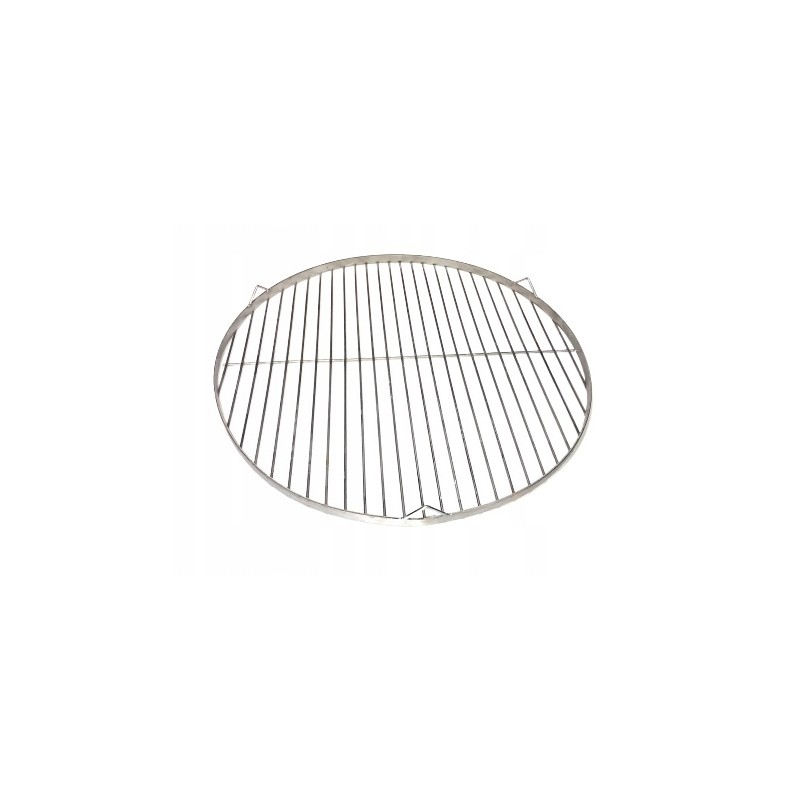 Chrome-plated round hanging grill grate, diameter 60 cm
