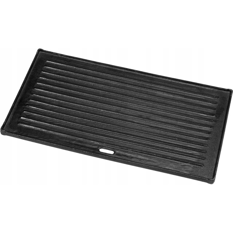 Cast iron plate for gas grill