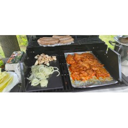Čuguna plāksne gāzes grilam