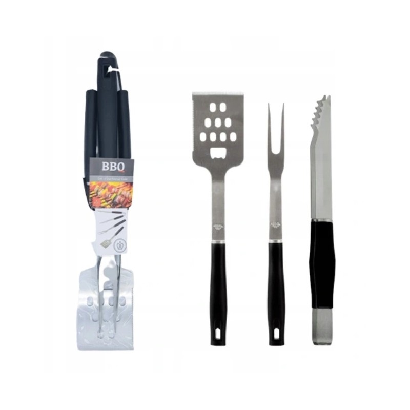 Grilio įrankių ir kepsnių stalo įrankių rinkinys