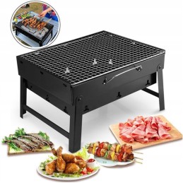 ✅garden grill portable charcoal tourist bbq