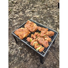 ✅garden grill portable charcoal tourist bbq