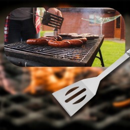 Barbekjū piederumu komplekts XXL piederumi 25 elementi Teflona paklājiņu komplekts