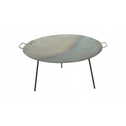Frying pan, wok made of thick carbon sheet