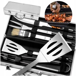 Grillikomplekt grillitarvikud grilltangid grillitarbed