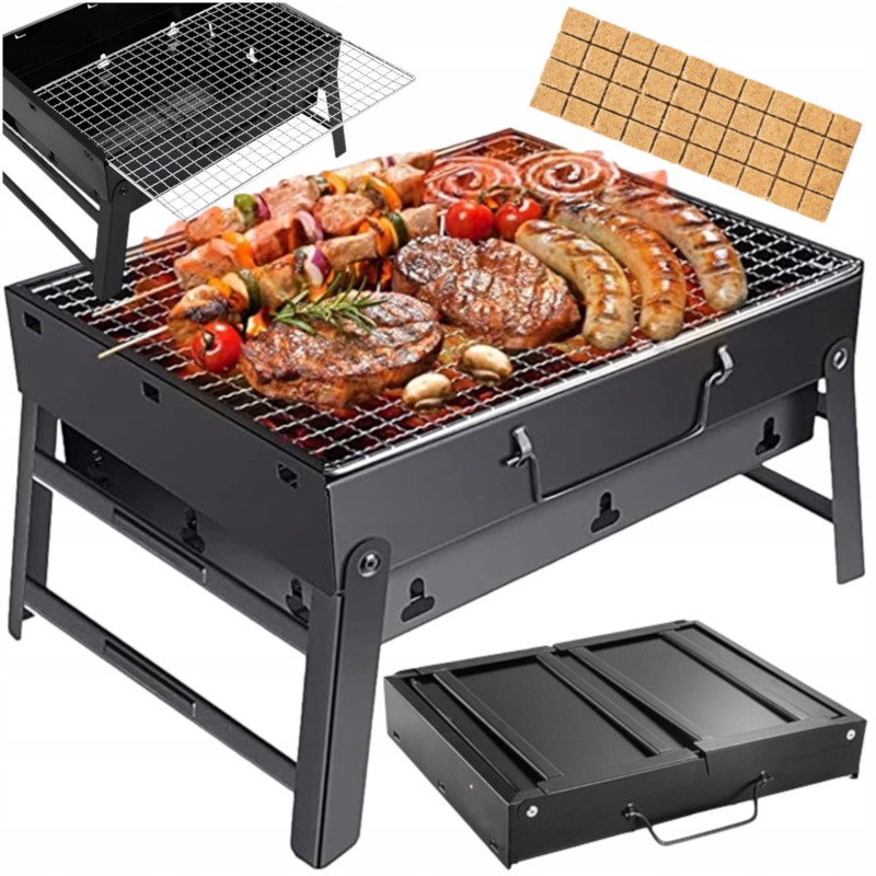 ✅foldable camping grill