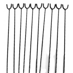 Kahvlipulgad jaanitule grillipulgad 150 cm 10 tk! + riidepuu + toed